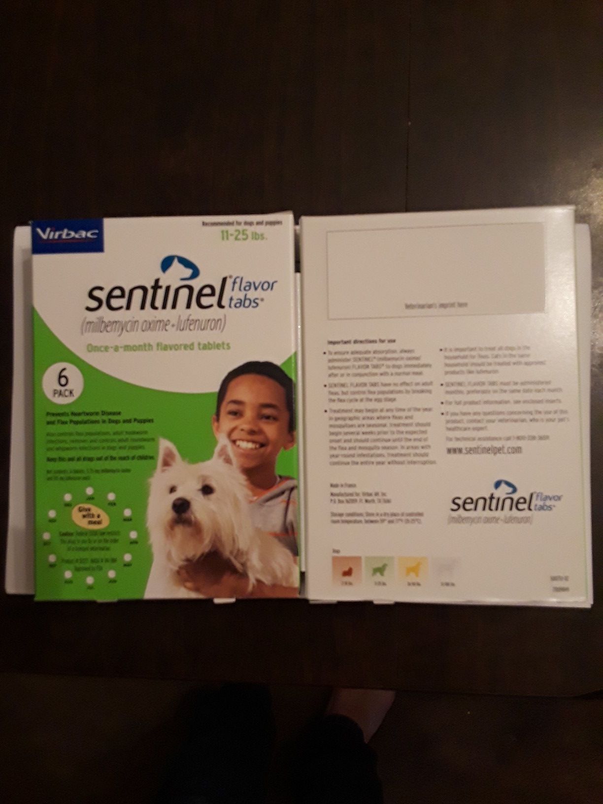 Sentinel,heartworms and fleas