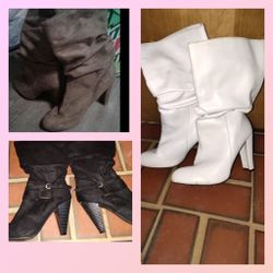 Bundle Of Ladies Boots Size 6.5