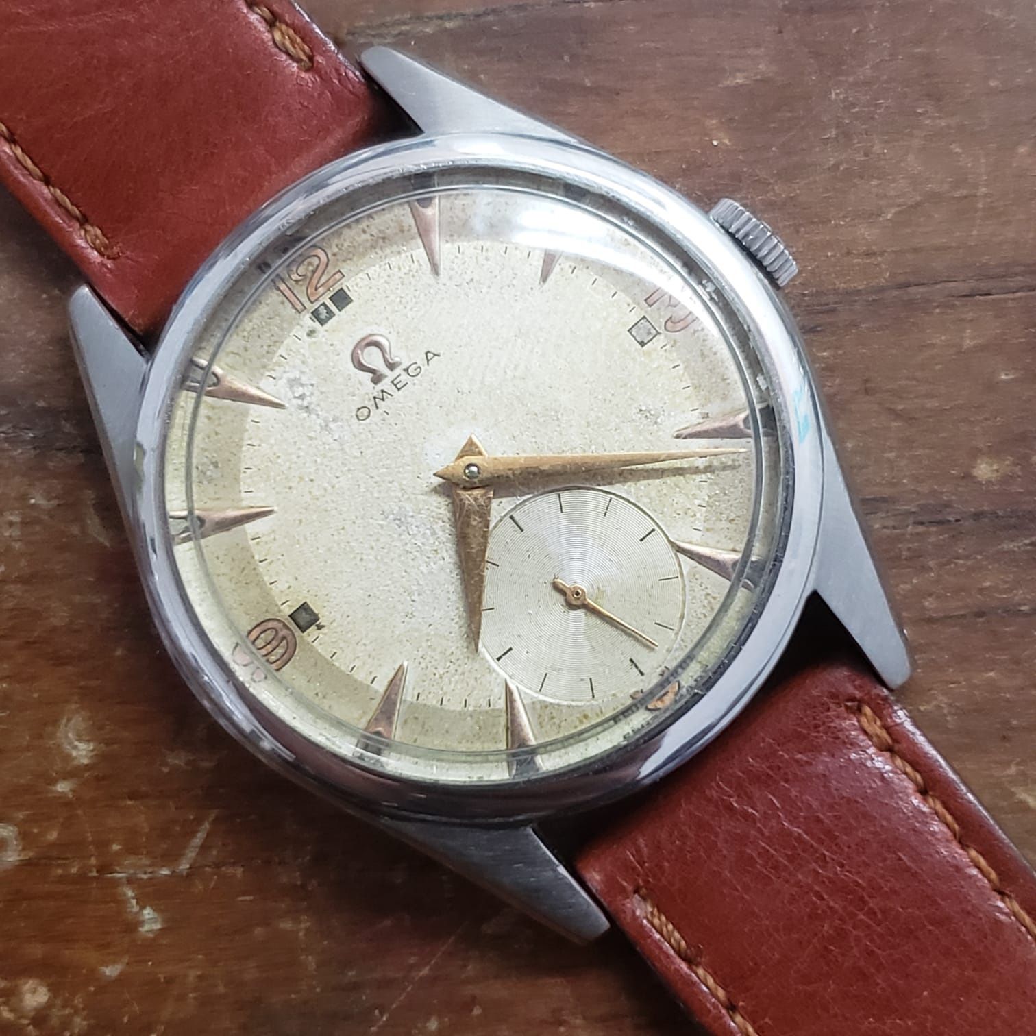RARE 1940s Omega Calatrava Watch - All Original