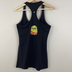 LULULEMON Black Fireball Unique Custom Cool Racerback Tank Top