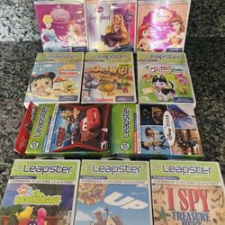 LEAP FROG LEAPSTER GAMES