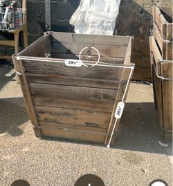 Large Rustic Wooden Planter Box