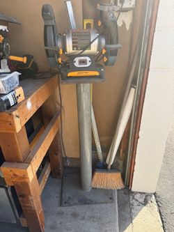 Ryobi 8-Inch Bench Grinder with Stand