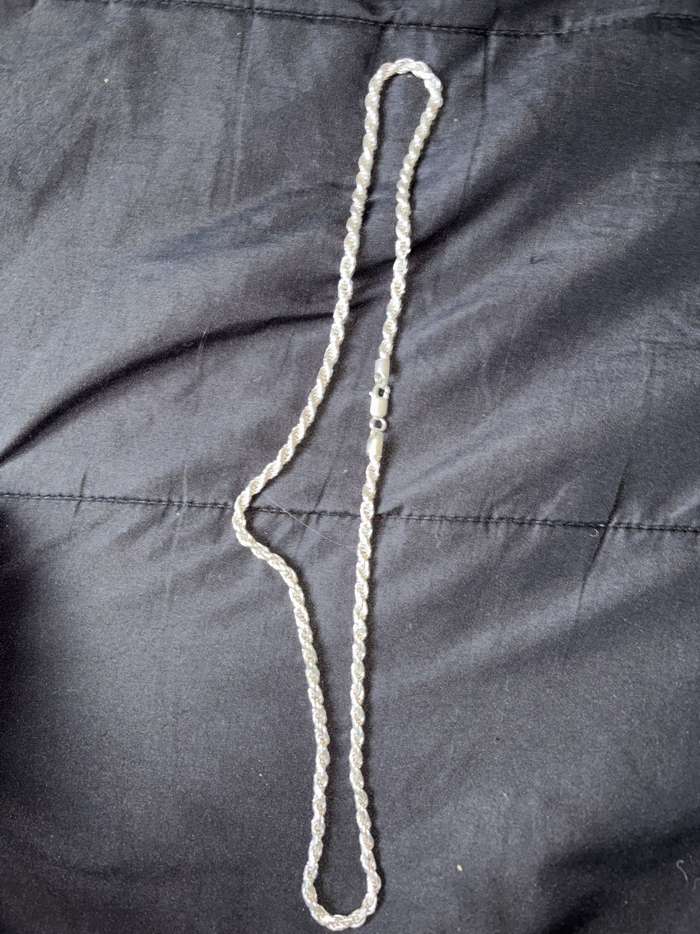 Silver Rope Chain