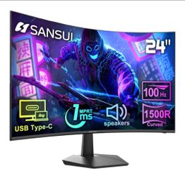 Curved Monitor 24" -Open to trade