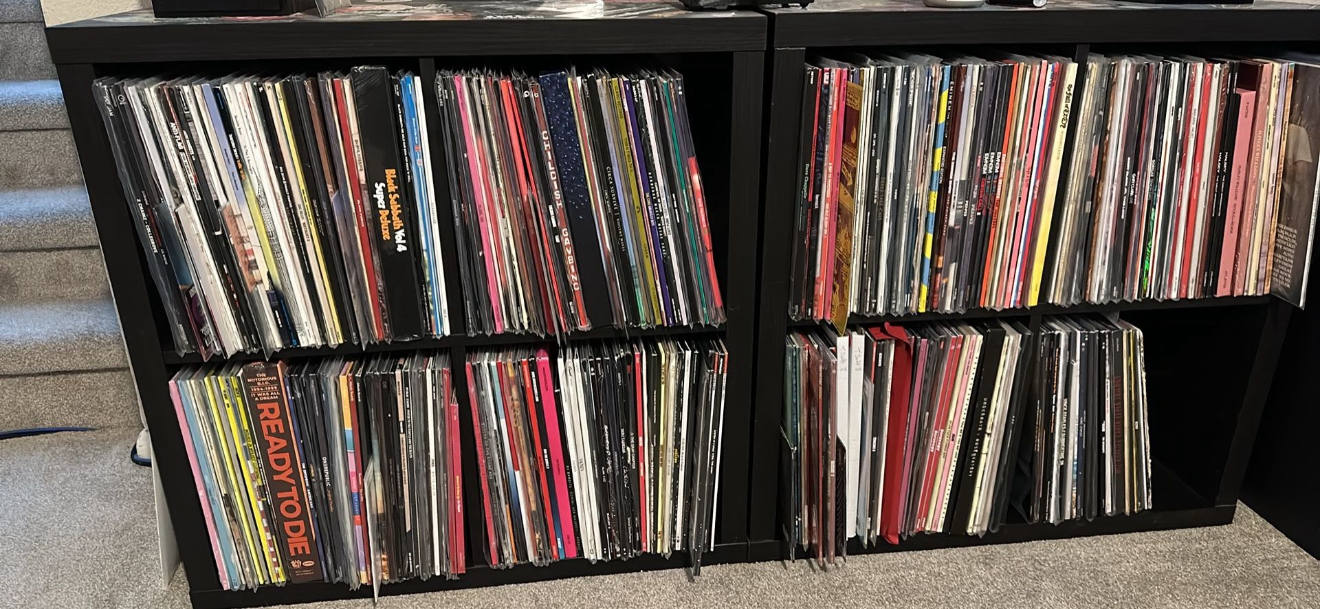 Large Vinyl Record Collection