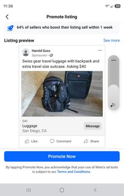 Travel Luggage / backpack