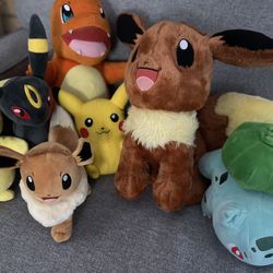 Pokemon Stuff Animals