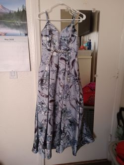 Crystal Blue Formal Dress  size 3