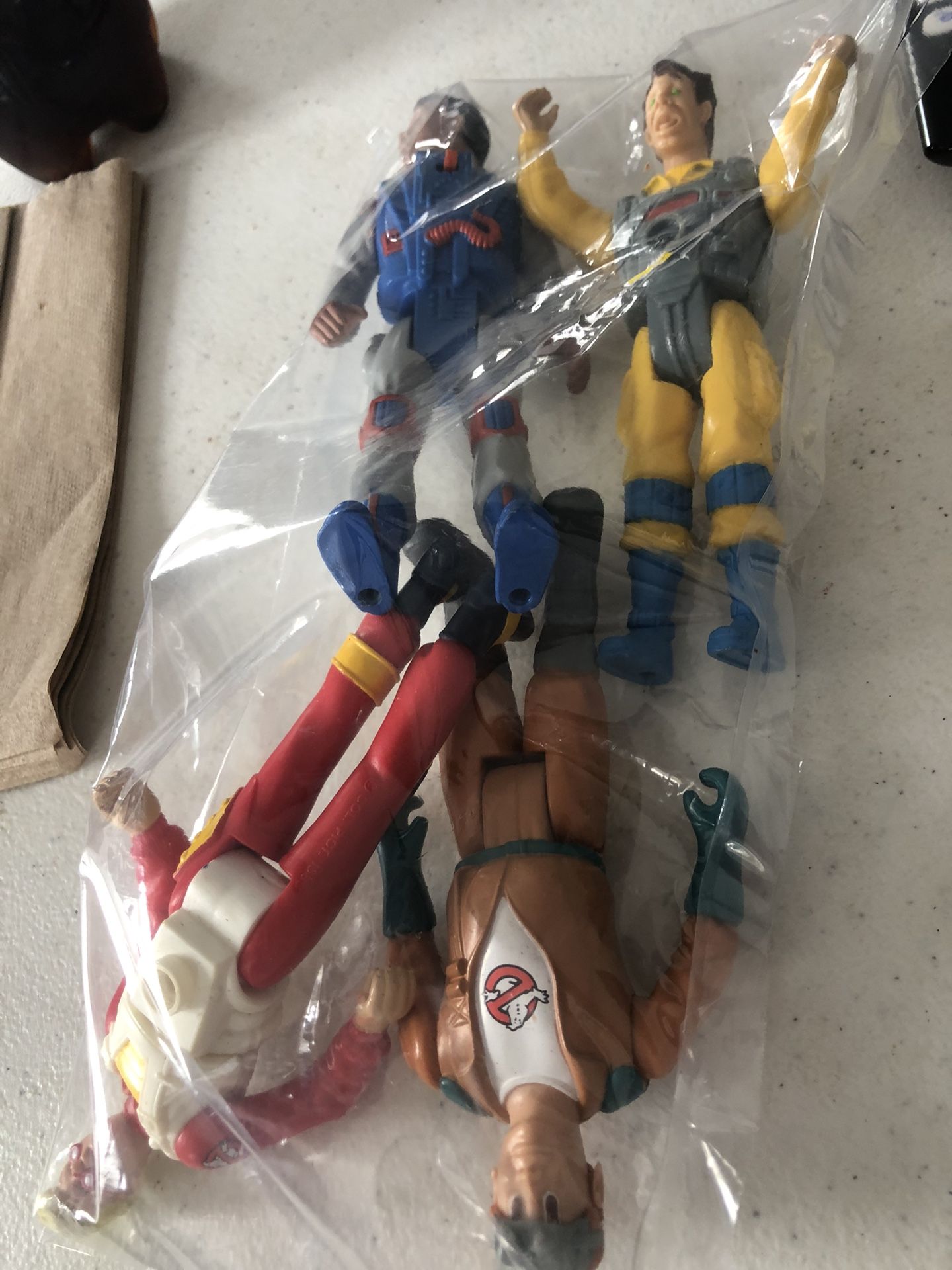 The real ghost buster toys 1980s