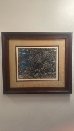 Leather artisan made frame