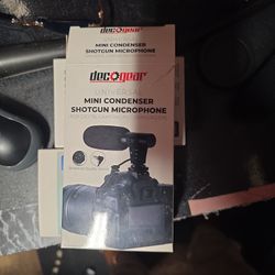 Mini Condenser Microphone For Camera 