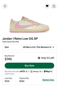 Jordan 1 retro low OG sp