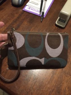 Coach Wristlet