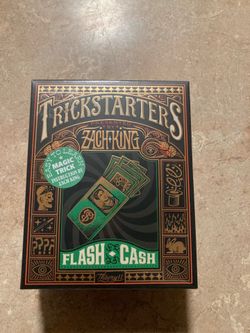 NEW sealed Trickstarters Flash Cash Magic Trick by Zach King