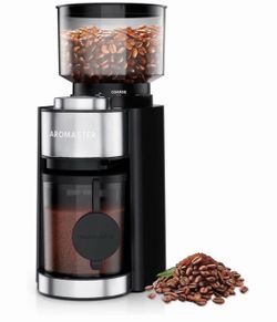 Aromaster Electric Burr Coffee Grinder