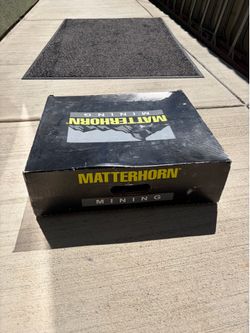 Matterhorn mining boots size 13