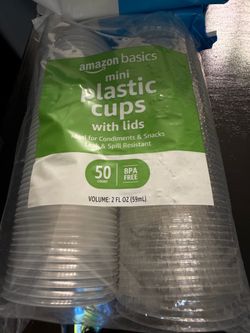 Plastic cups