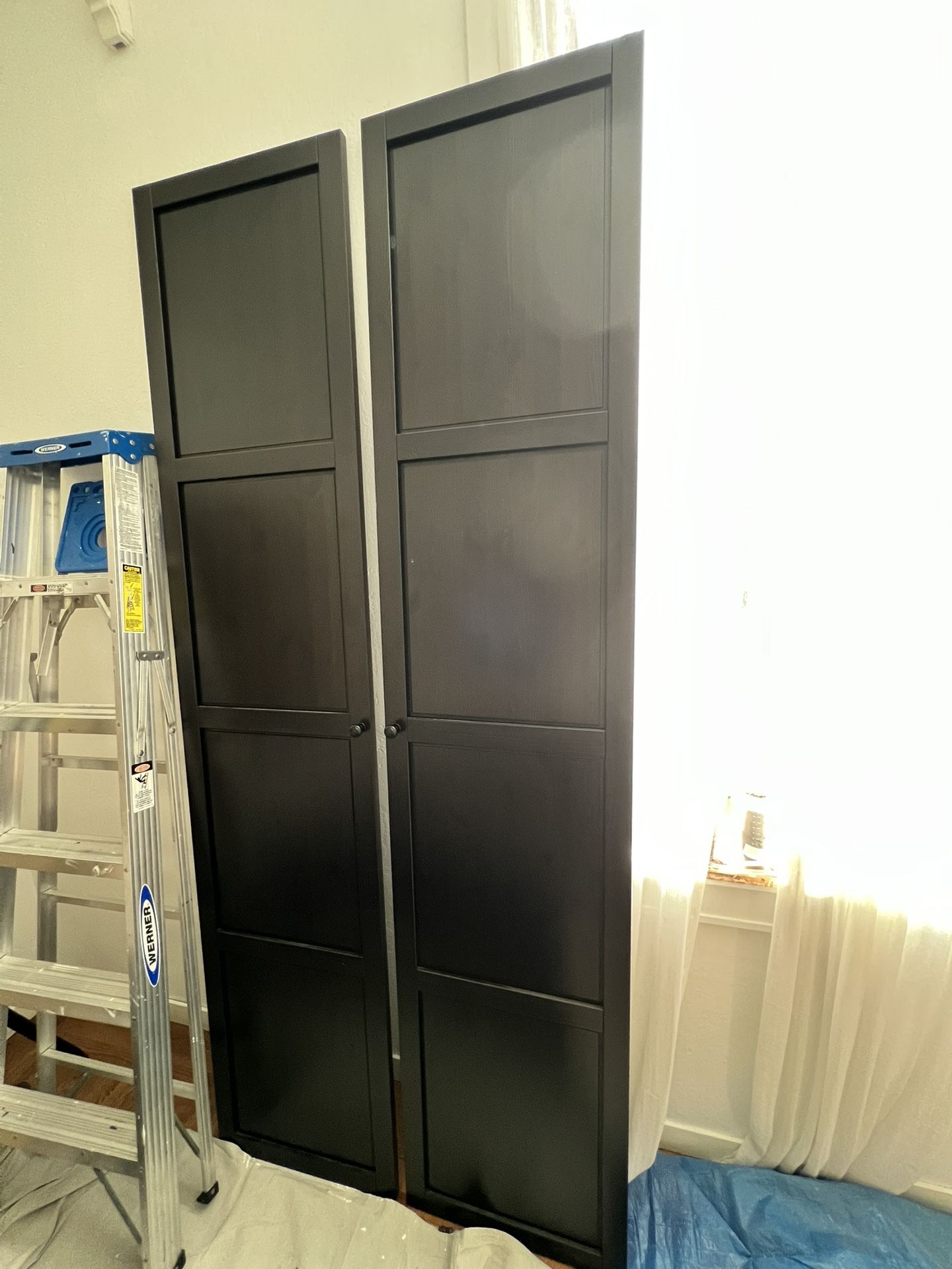 IKEA Pax Black Wardrobe Storage