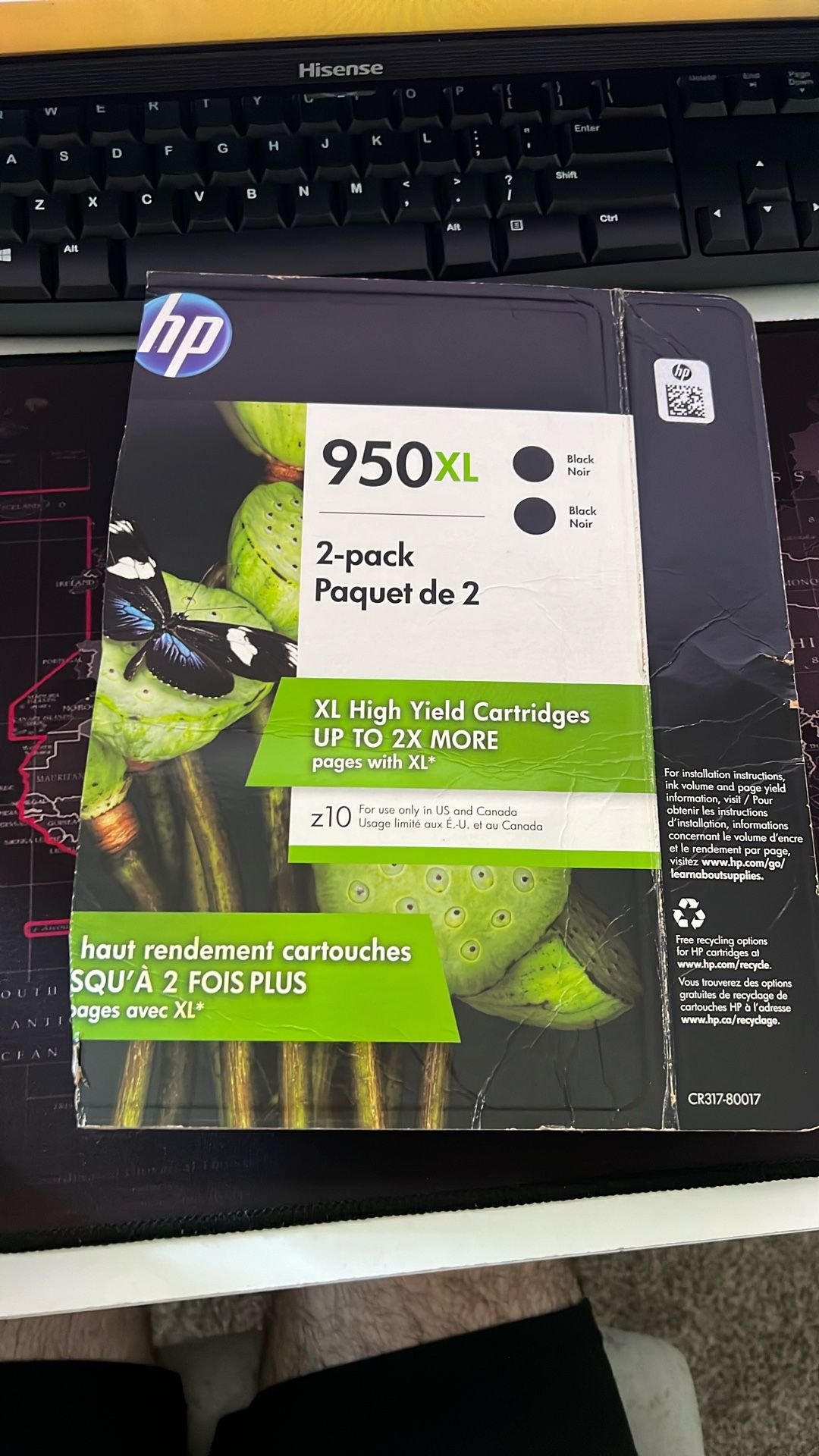 HP 950XL Open Box