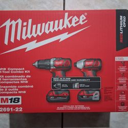 Milwaukee M18 2 Tool Combo Kit