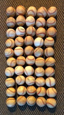 50 Leather Baseballs