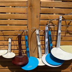 Small metal Doll Stand Adjustable mix size LOT +2 Added