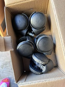 Desk chair wheels