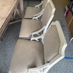 4 Piece : Bar Table And Three Chairs 