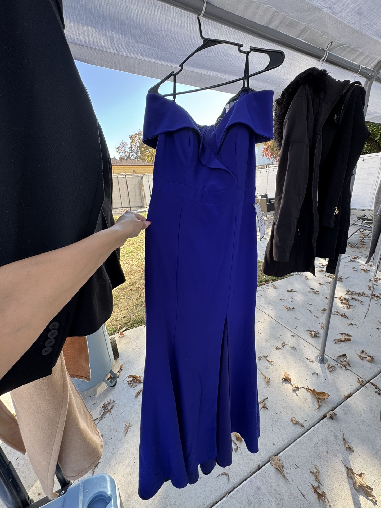New Never Used Navy blue mermaid Dress