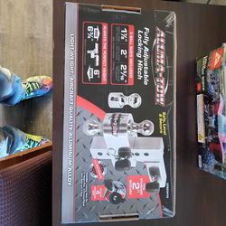 2 ball Aluminum drop hitch