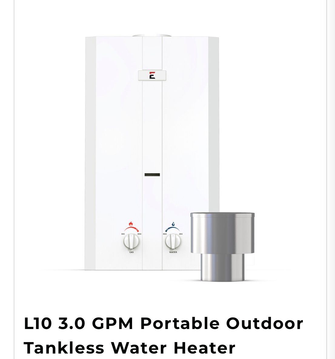 Eccotemp Portable Tankless Water Heater