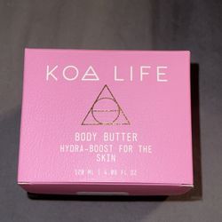 Koa Life Body Butter hydra-boost for the skin