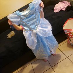 Cinderella dress And Shoes