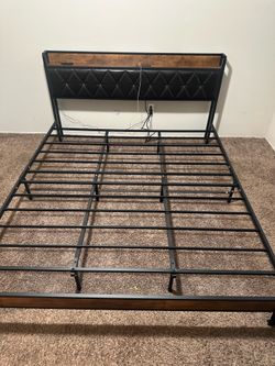 King bed frame