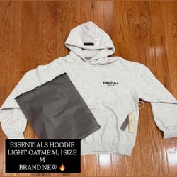 ✨ NEW ESSENTIALS SWEATPANTS - LIGHT OATMEAL (SIZE M) ✨