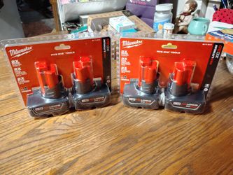 Milwaukee M12 battery's