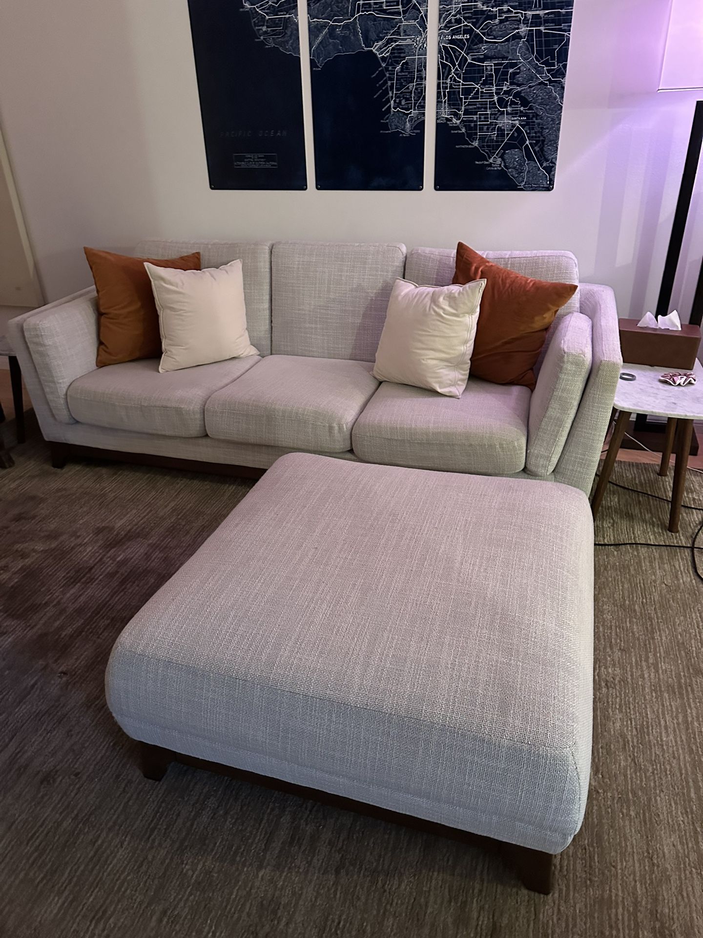 Couch And Ottoman