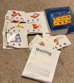 Matching Letter Learning Game – Complete Set – Excellent Condition