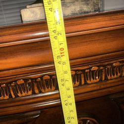 Solid Wood Fireplace 