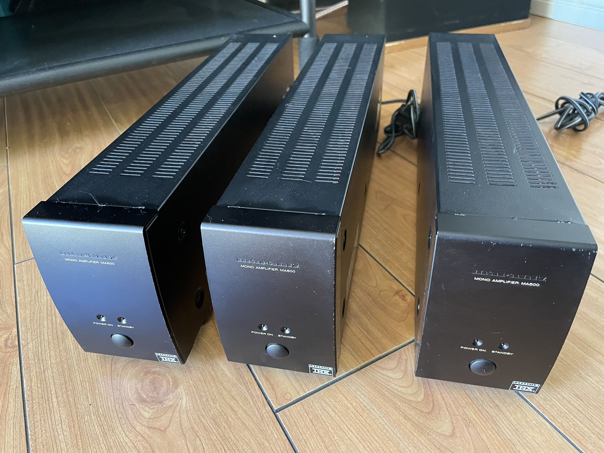 Marantz Ma 500u 3 Mono Amplifier All 3 Working Well