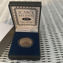 JFK uncirculated half dollar 2987