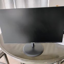 SANSUI Computer Monitor 24 inch IPS Eye Care 1080P Display HDMI,VGA Ports with 178° Viewing Angle/Frame-Less/Tilt/VESA Compatible for Office and Home
