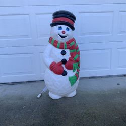 Vintage Frosty The snowman blow mold 