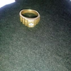 14k Gold Vintage Art Deco Ring