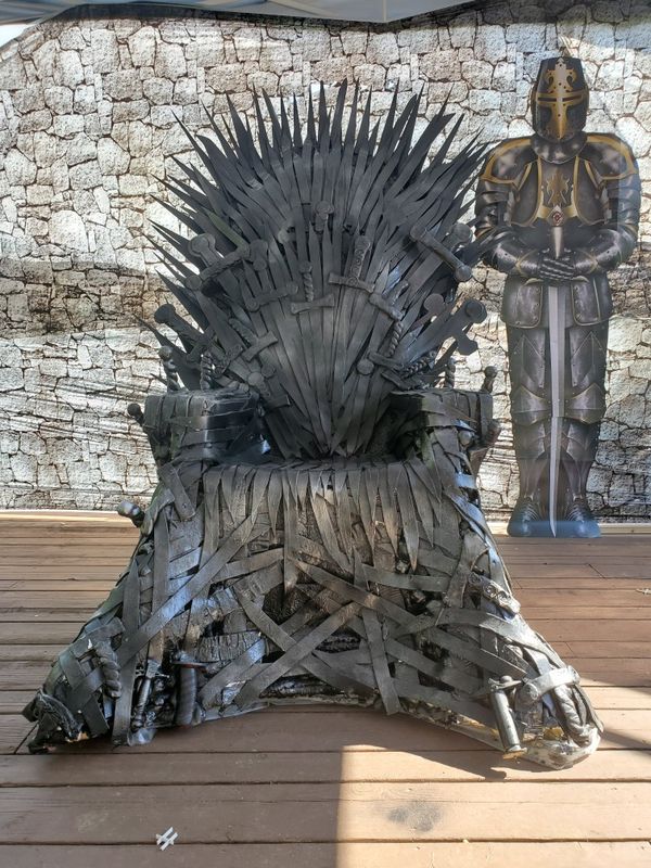Life size Iron Throne replica for Sale in Kirkland, WA OfferUp
