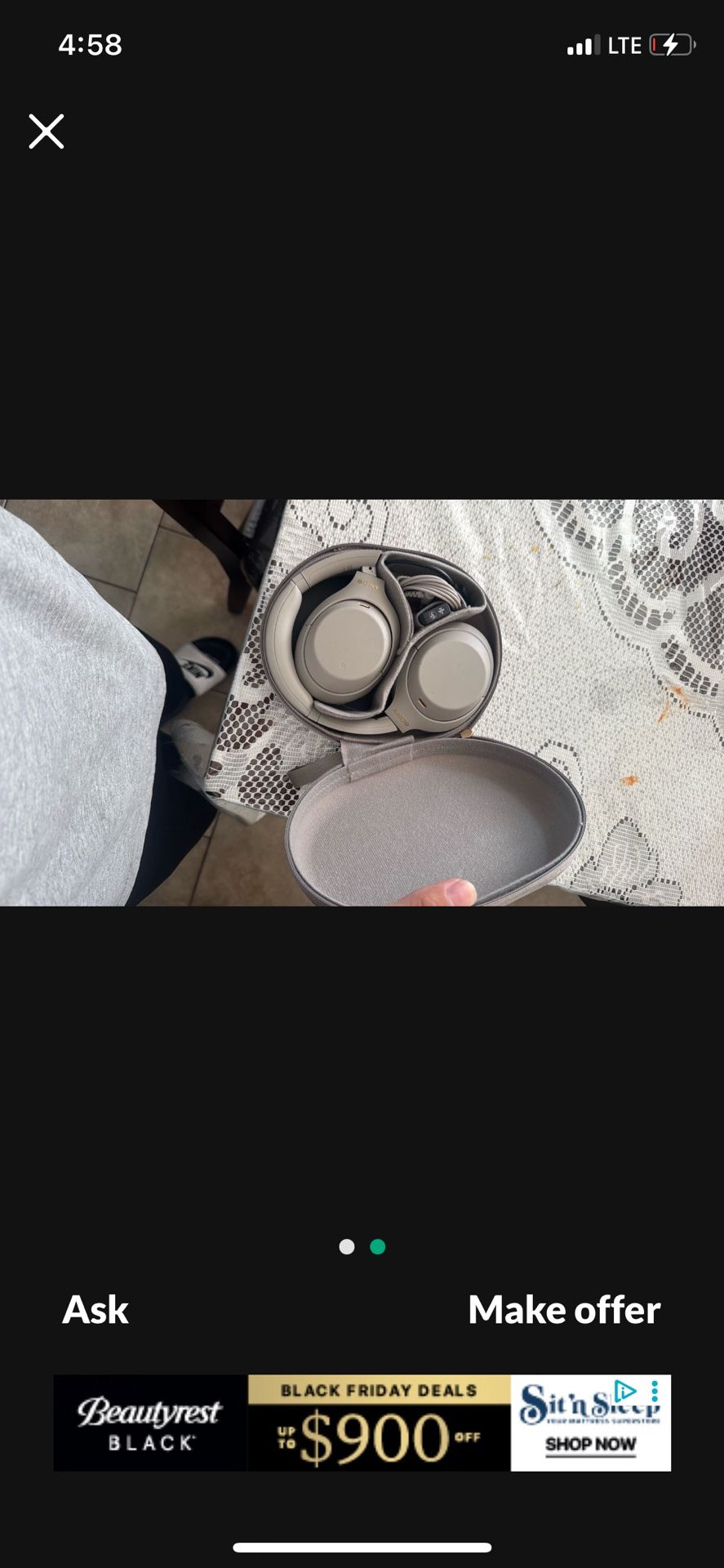 Sony wh 1000xm4 Headphones