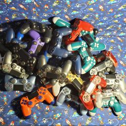 Playstation 4 PS4 Controllers Dualshock 4 Refurbished And Non Refurbished, Non Refurbished Starting At Only $25 Each Refurbished Only $30