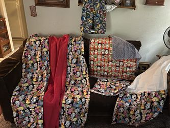 Day of the dead crib set