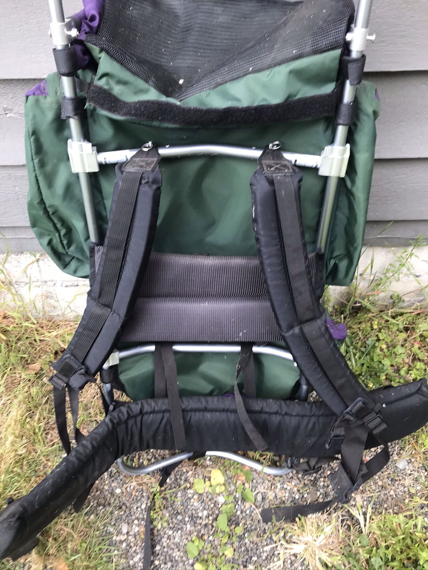 Jansport Trekker external frame backpack